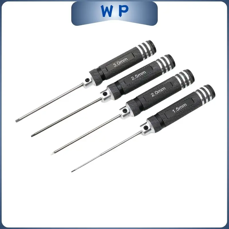 육각 나사 드라이버 스크루 드라이버 세트 FPV 레이싱 드론 헬기 비행기 자동차 보트 RC 부품 용 1.5mm 2.0mm 2.5mm 3.0mm 육각형 도구 키트