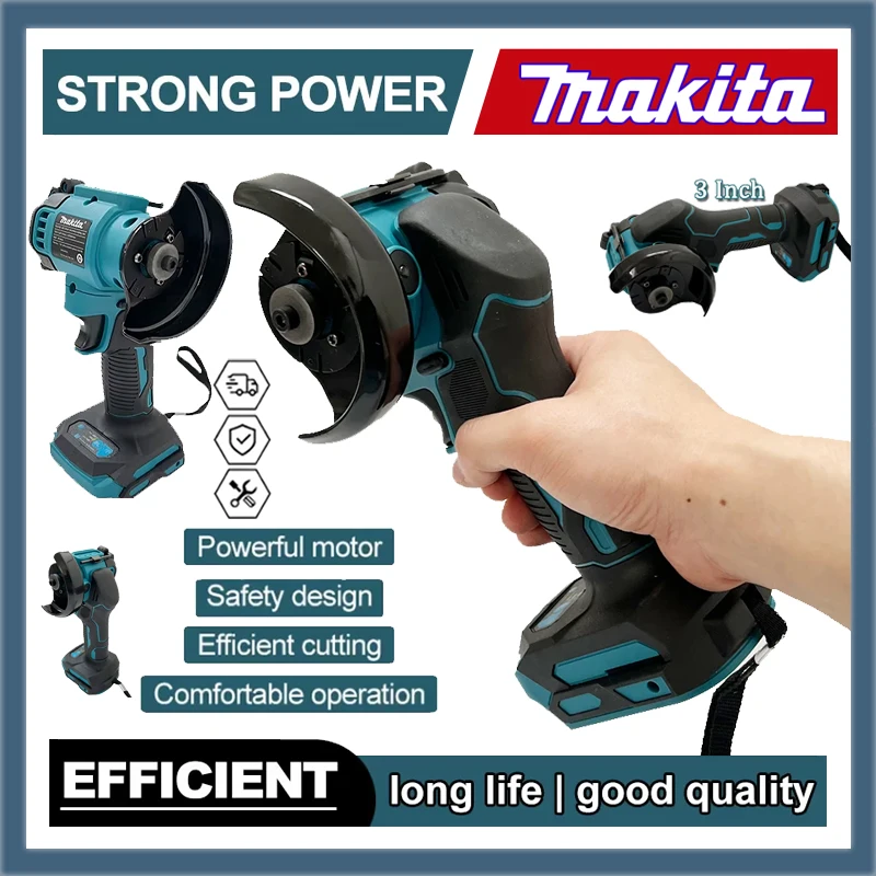 New 3 Inch Electirc CUT OFF Tool 3 Inch Mini Angle Grinder Cordless Cutting Circ