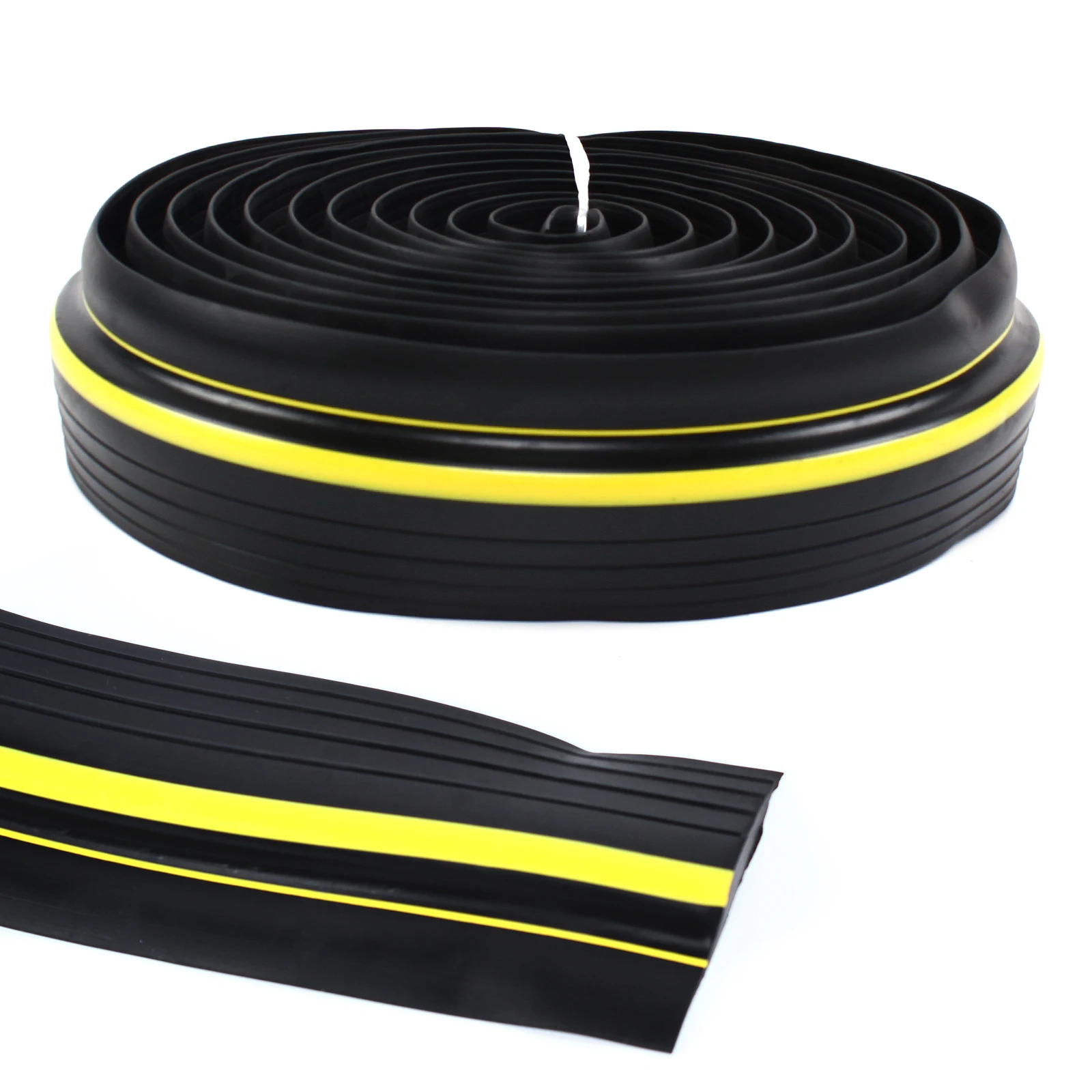 Universal Garage Door Threshold Seal Strip 20FT Bottom Weather Stripping Bottom Seal Threshold Rubber Weather Replacement