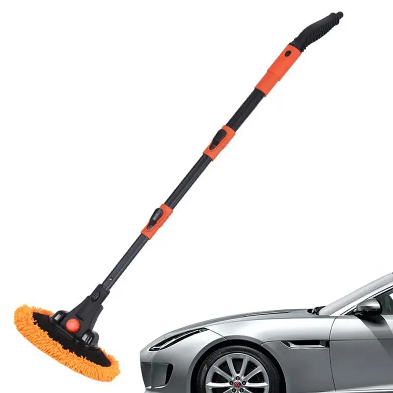 

Car Wash Mop Brush Car Brush Soft Hair Does Not Hurt The Car Special Long Handle Telescopic Car Wash Broom Tool Supplies