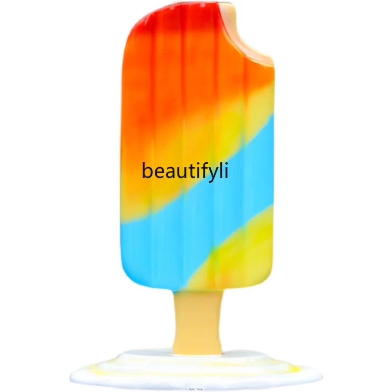 

LBX Dessert Shop Beautiful Furnishings Decoration Emulational Cake Model Ice Cream Sculpture Ice Cream Big Decorations