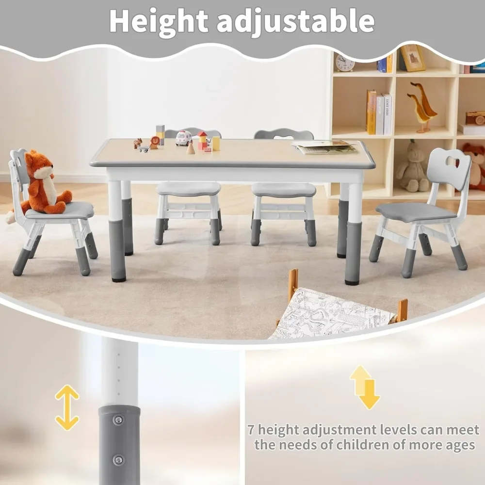 Arts and Crafts Child Table with Graffiti Desktop