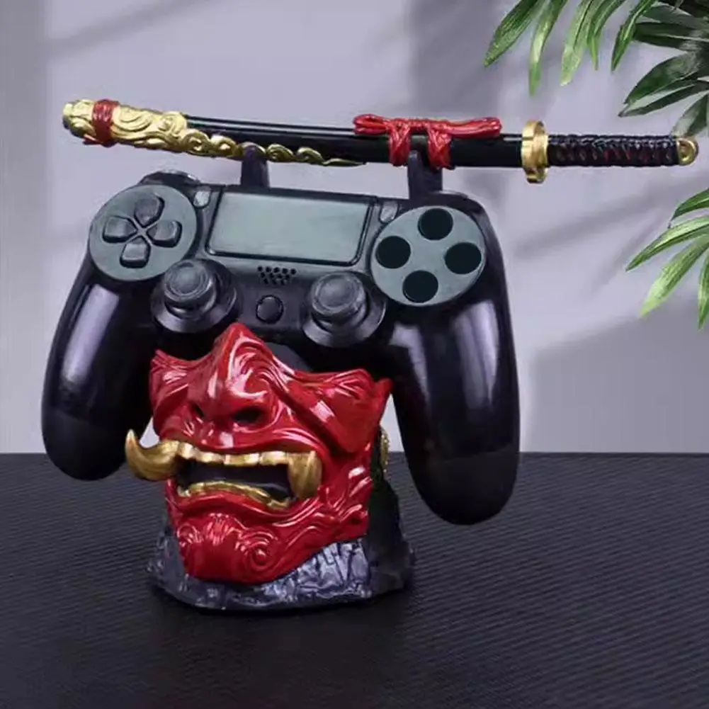 창의적인 게임 컨트롤러 데스크탑 장식 브래킷 PS5/PS4 게임패드 브래킷 실용적인 범용 게임 컨트롤러 홀더