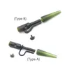10pcs Carp Fishing Accessories Lead Clips Rubber Anti-tangle Sleeves For Helicopter Carp Rig Swivels Terminal Fishing Tackle 4