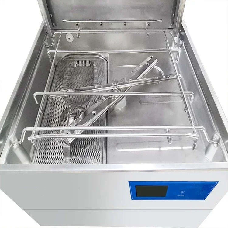 220V/380V 9.8KW Electric High-Efficient Dish Washing Machine for Restaurants and Hotels Kitchen hood type dishwasher 5