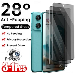 Premium Privacy Tempered Glass Anti - Spy Screen Protector - Edge 60s 5G (3Pieces)