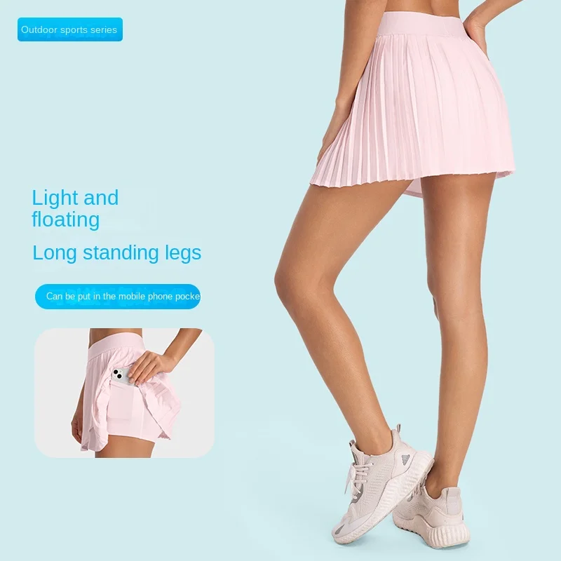 Mermaid Curve Women's Golf Shorts Side-Pleat High-Rise Tennis Skirts Running Skirt running skirts sports skirts