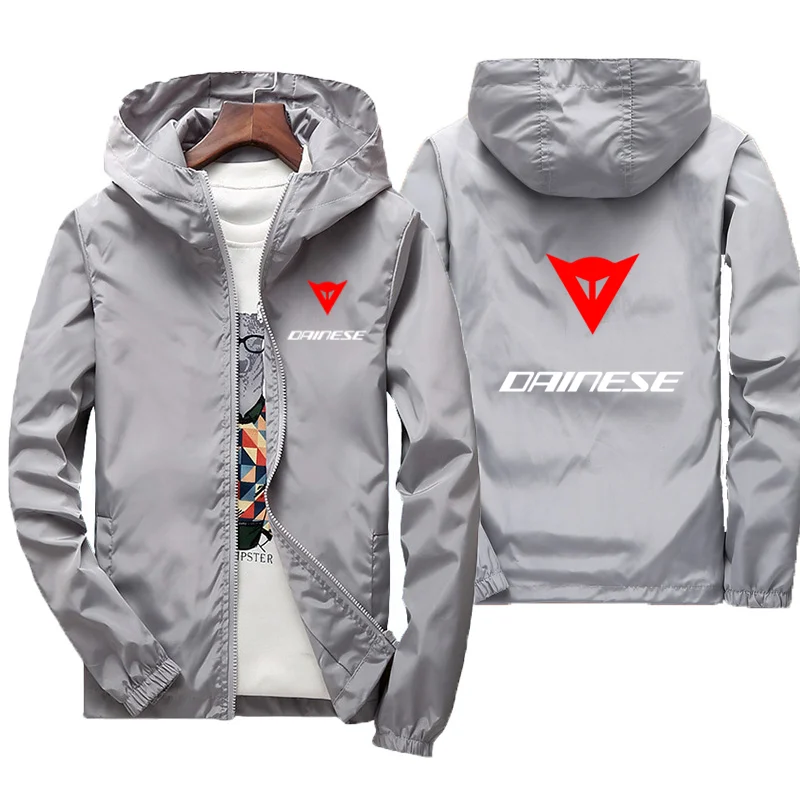 Jaqueta fina prova de vento masculina, 프로텍터 솔라 다, 모다 아르 리브레, 프리마베라 아우토노, 2024