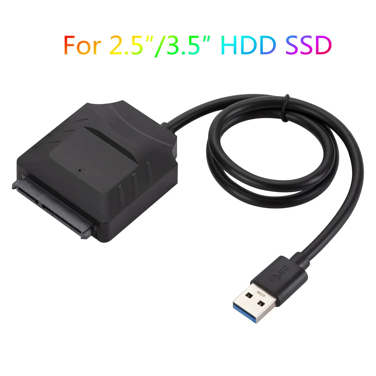 Congdi USB SATA 3 Cable Sata To USB 3.0 Adapter UP To 6 Gbps Support  2.5Inch External SSD HDD Hard Drive 22 Pin Sata III A25 2.0