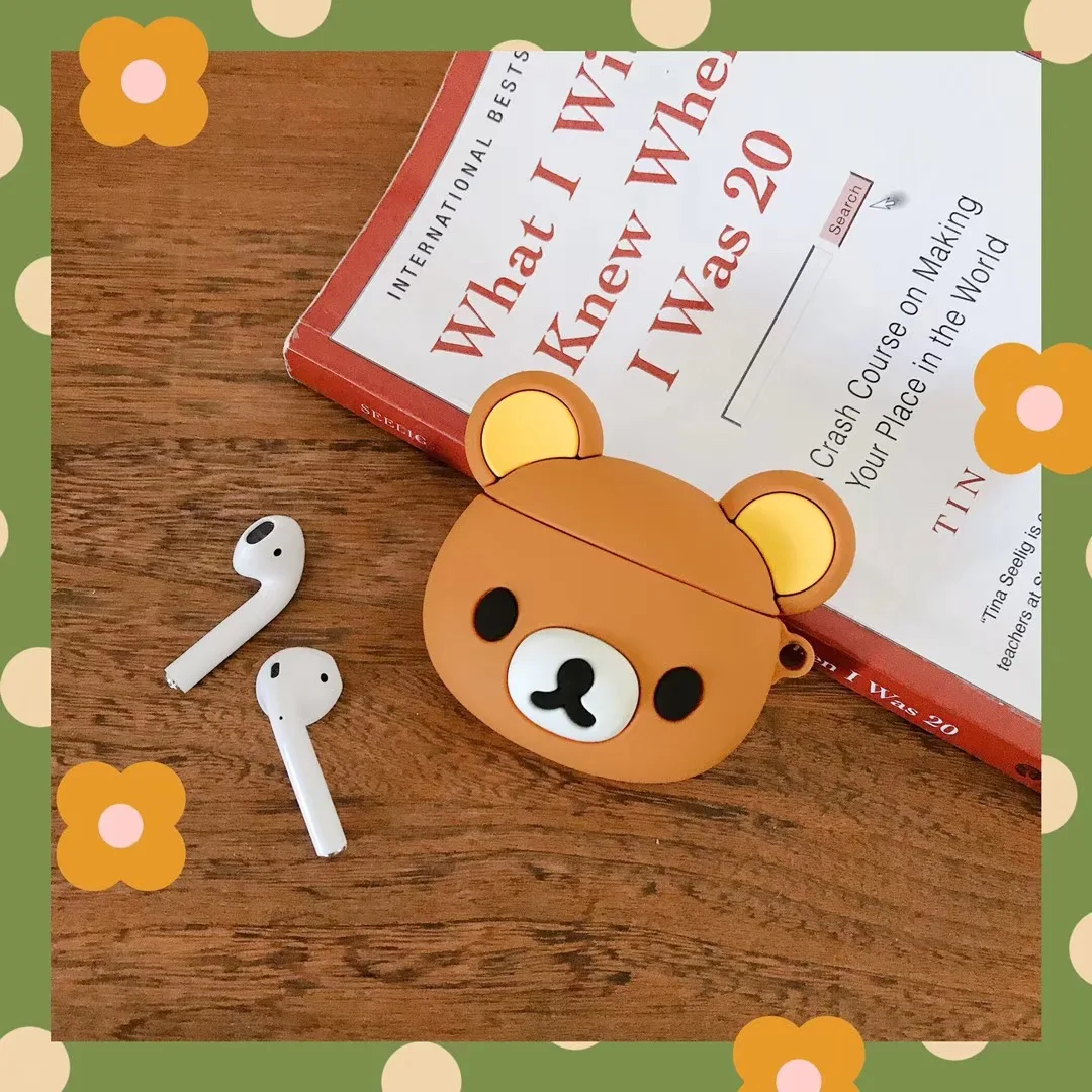 Rilakkuma Silicone Earphone Case Cover Accessory