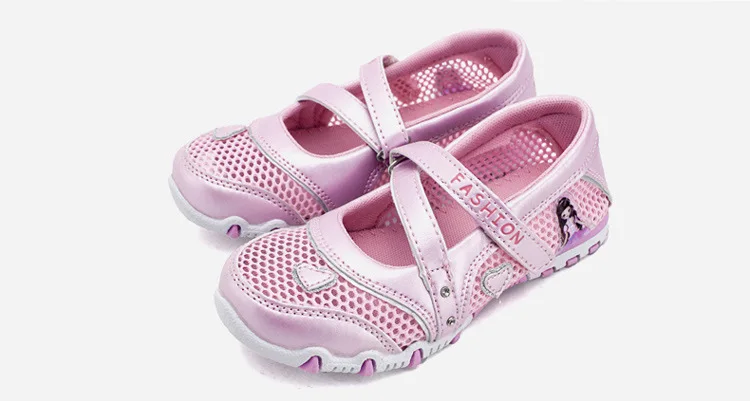 extra wide fit children's shoes 2022 New Summer High Quality Non-slip Children Shoes Girls Fashion Sandals Cartoon Princess Sandals Kids Flat extra wide fit children's shoes