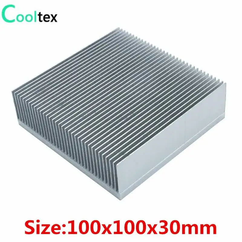 1 PEZZO Dissipatore Aletta Raffreddamento Alluminio 132x15x7mm Gene