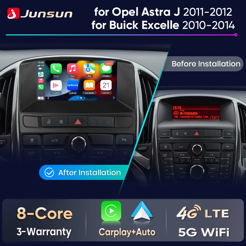 9,7 Zoll Android 15 Doppel-Din-Autoradio für F-ord Mustang 2010 2011