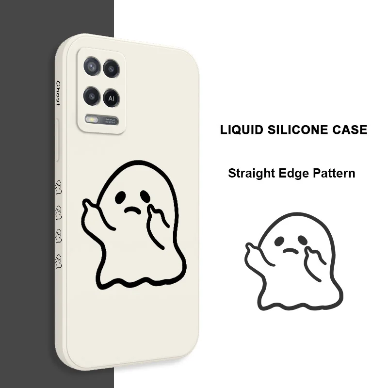 Ghost Finger Protective Phone Case - Sleek and Durable Cover