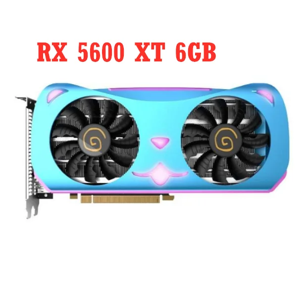Scheda Grafica Rx 5600 Xt 6G D6 Yeston Per Schede Gpu Amd Radeon Rx5600Xt Da 6Gb 192Bit 7Nm Usate