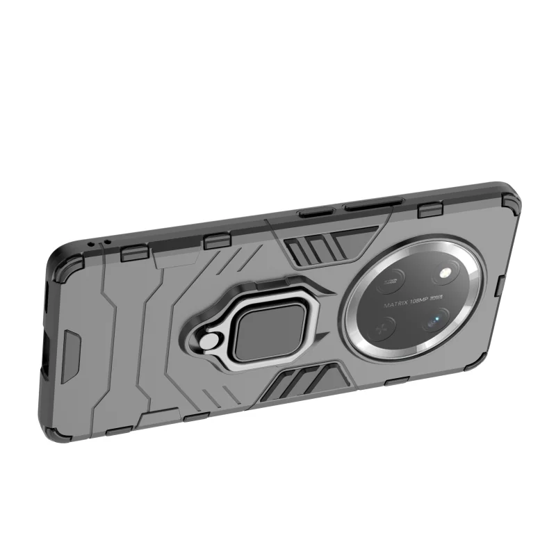 Enhanced Shockproof Armor Case with Magnetic Holder Ring