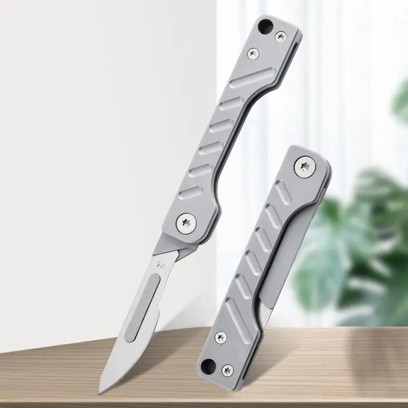 새로운 EDC 아트 나이프 접이식 나이프 열쇠고리 미니 휴대용 분리형 익스프레스 배송 분리형 다기능 아웃도어 나이프