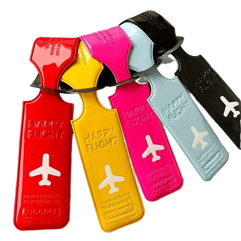 Premium Travel Luggage Tag with Secure Strap - Essential Travel Accessory