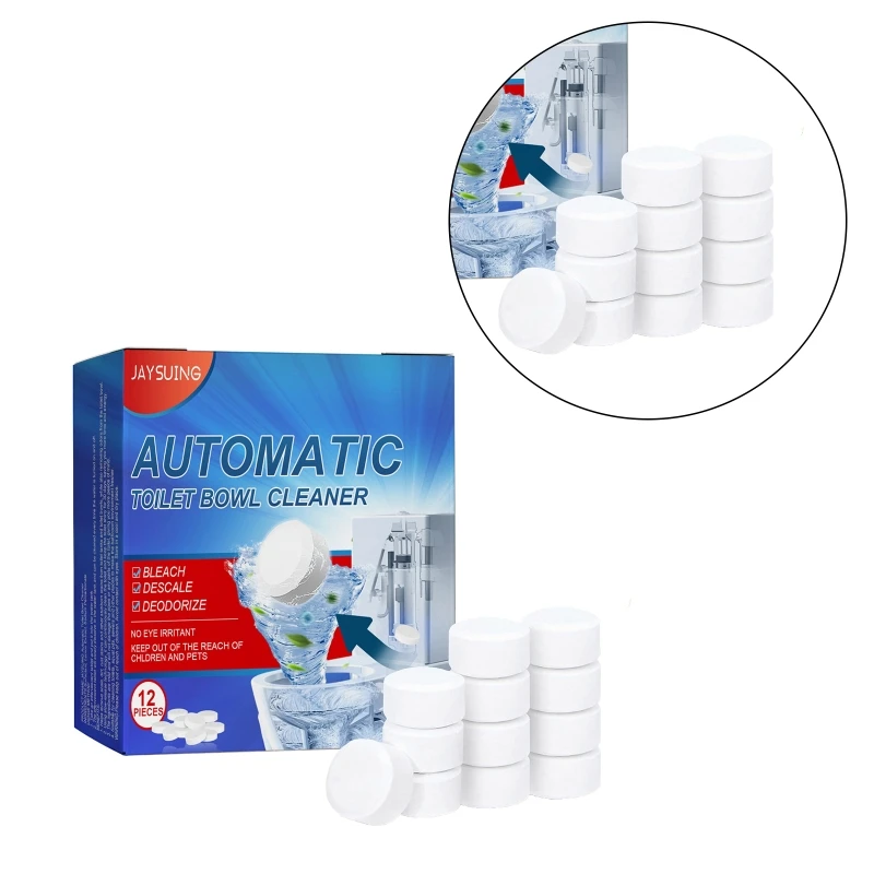 Toilet Cleaner Tablets Effervescent Deep Cleaning Deodorant
