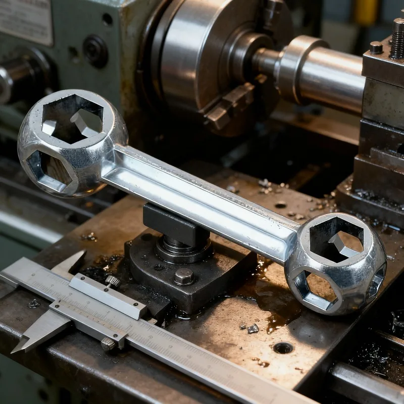 Multifunctional Hex Wrench Aluminum Alloy Dogbone Design 10-Spec Portable for Motorcycle Bicycle Home Travel Repair