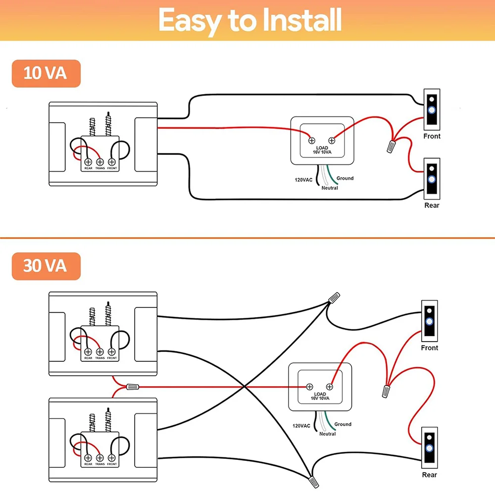 eufy doorbell wiring diagram 24V transformer