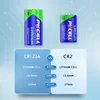 24PCS PKCELL CR2 3V Lithium Photo Size Battery CR2 Lithium Battery CR15H270 3V 850mAh Lithium Photo Battery for Motion Sensors 6