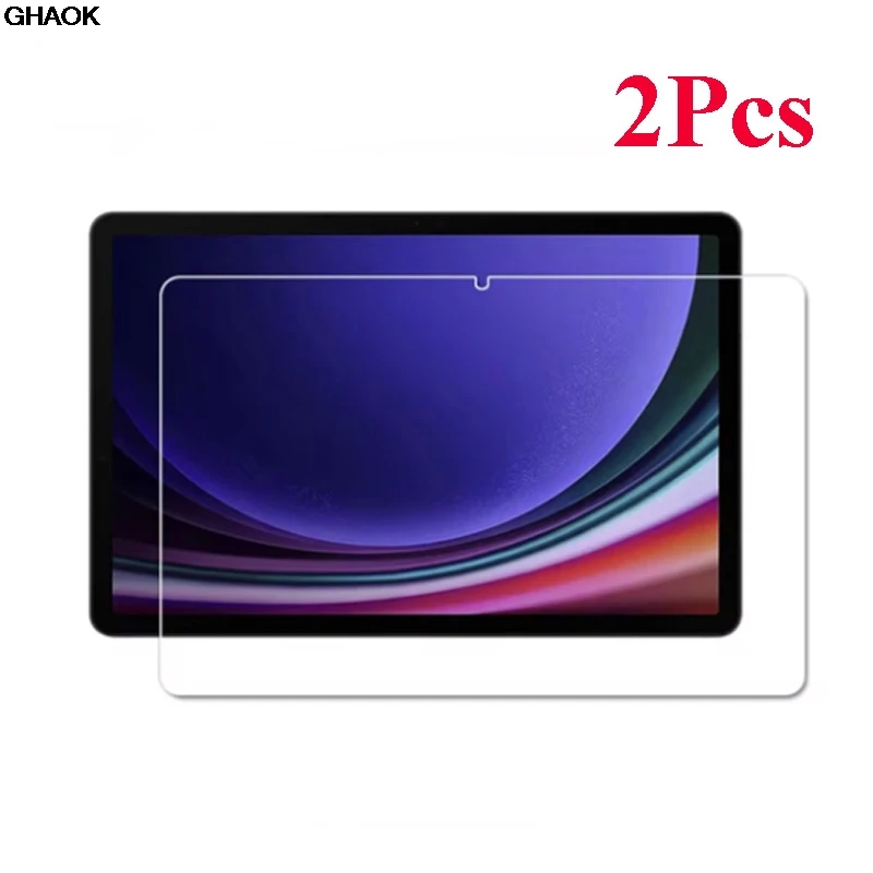 2-Pack Premium Clear 9H Tempered Glass Screen Protector