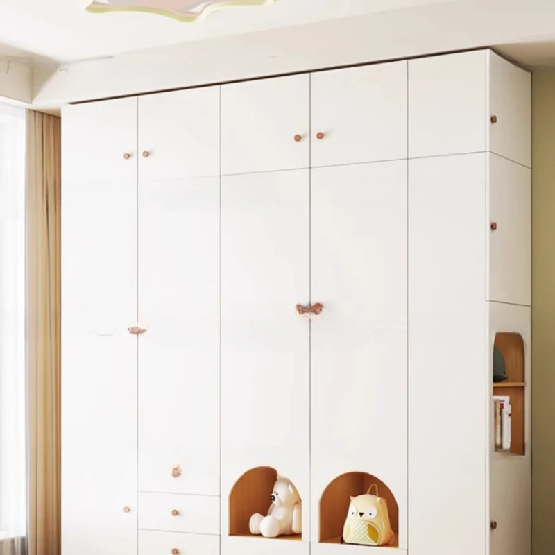 Storage Children's Wardrobes Bedroom Organizer Apartment Wardrobes Closet Cabinets Meuble De Rangement Modern Furniture CY50CW