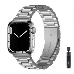 Premium Stainless Steel Bracelet for 42mm-44mm-45mm-49mm (Titanium and tool)
