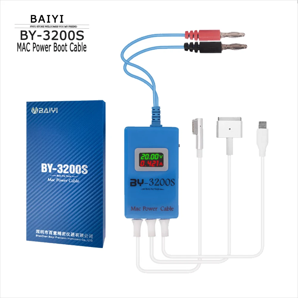 

MAC Power Boot Cable BY-3200S DC Power for Test Single Board System Entering Type C Interface Electric Current Detection Tool