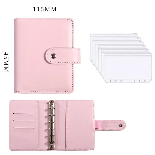 Budget Binder Notebook with Cash Envelopes for Money Management and Savings Organization