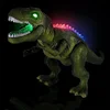 Electric RC Dinosaur Kids Pet Toys Tyrannosaurus Rex Remote Control Animal Model Eyes Shine Walk Sounds For Boy Children Gifts 4