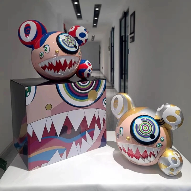 

Фигурка художественная из смолы, оригинальные настольные японские украшения для дома, роскошные скульптуры и статуэтки, аксессуары для украшения комнаты, подарок