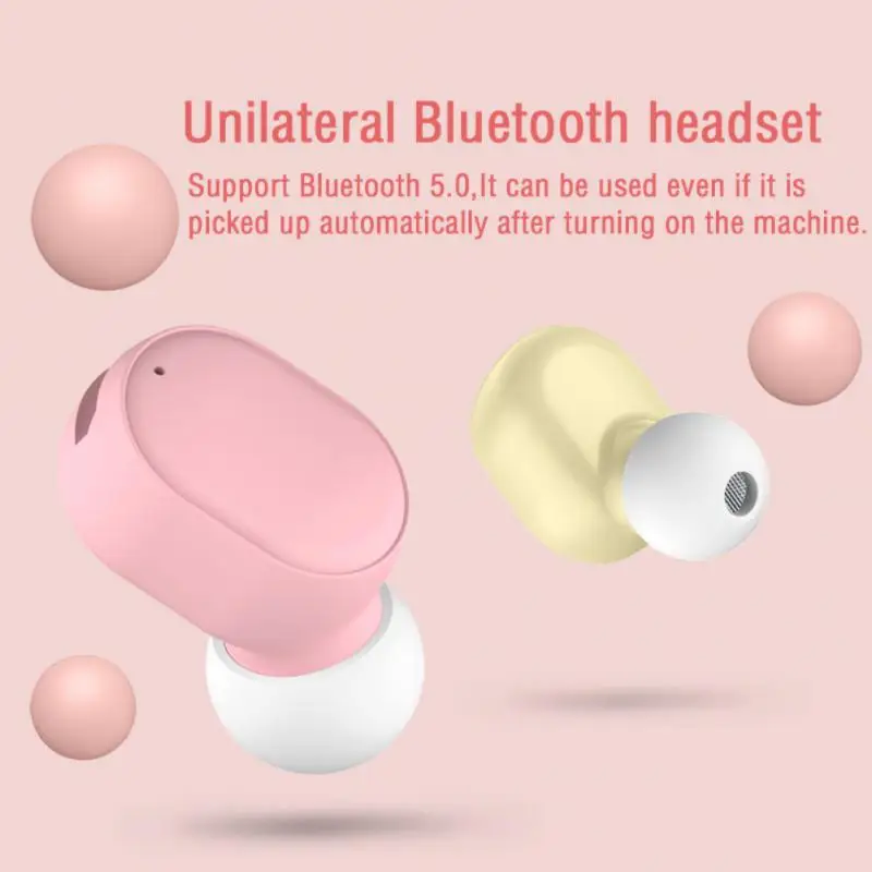 Olaf Mini Cuffie Senza Fili Cuffie Stereo In-Ear Sport Auricolari Impermeabili Auricolari Blue-Tooth Con Microfono