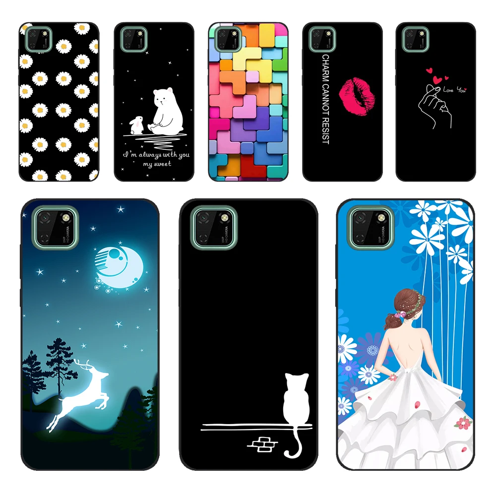 Silicon Soft TPU Case with Funny Painted Design