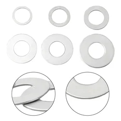 Accessories Circular Saw Ring Exhibition Hall 6Pcs Set Adapter Ring Metal Mitre Saw Silver Useful 100% Brand New