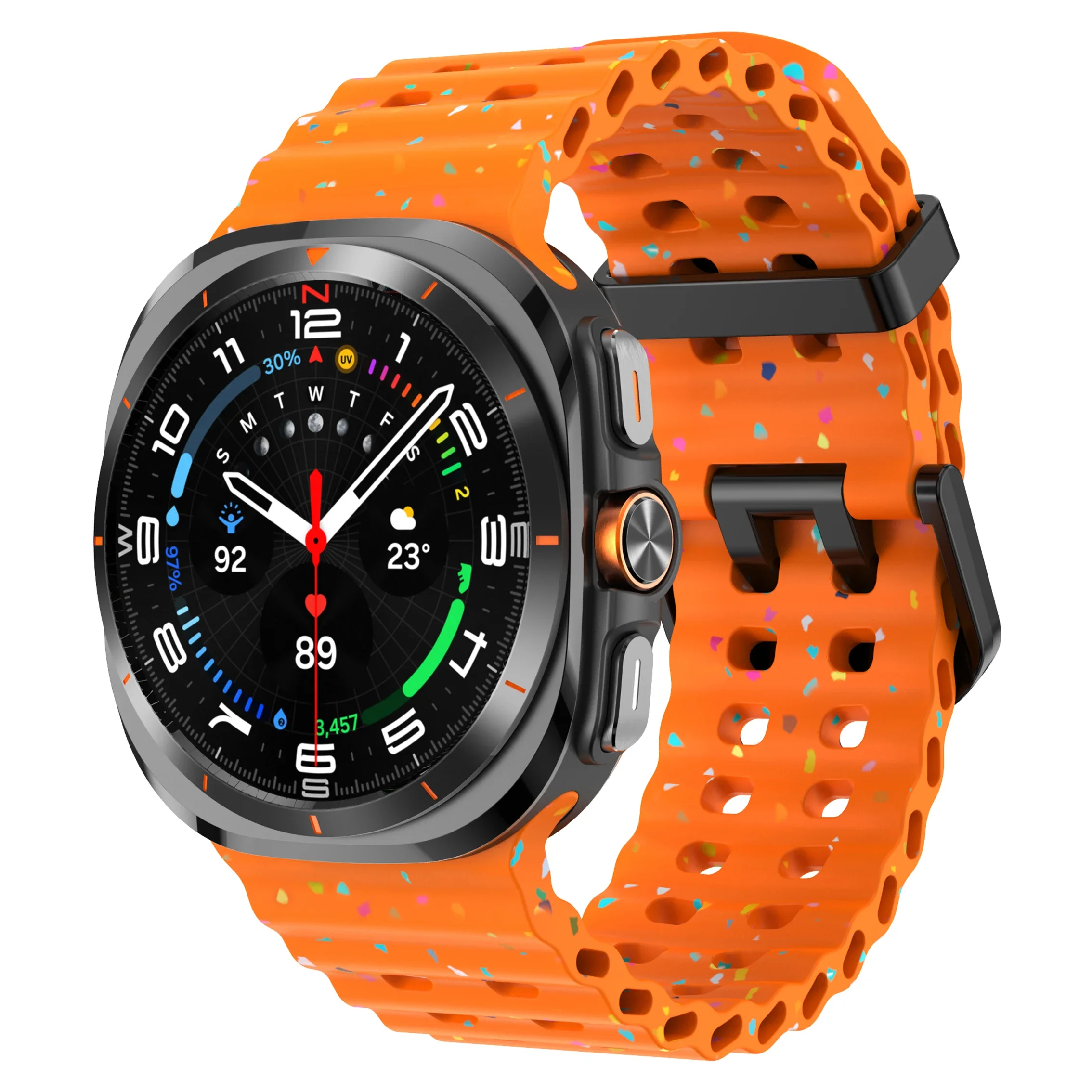 Luminous Silicone Smartwatch Strap - Universal Fit