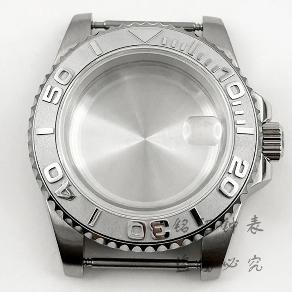 Deep Blue Bezel 40MM Diver Watch Case with Waterproof Sapphire Crystal