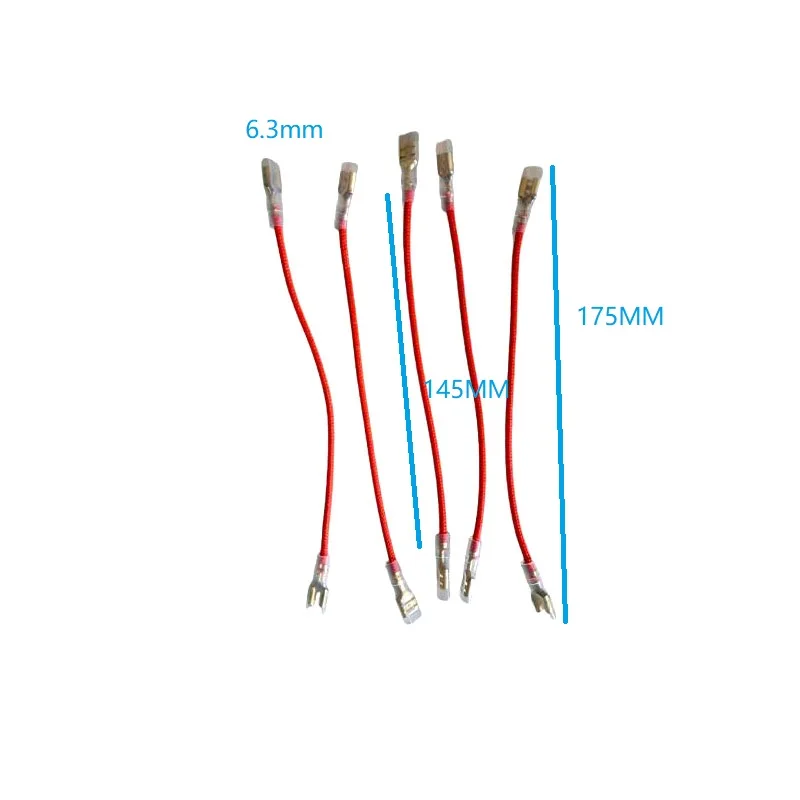 5PCS/lot Electric Heater Parts oil radiator 145MM/175MM cable High Temperature Resistance 600℃