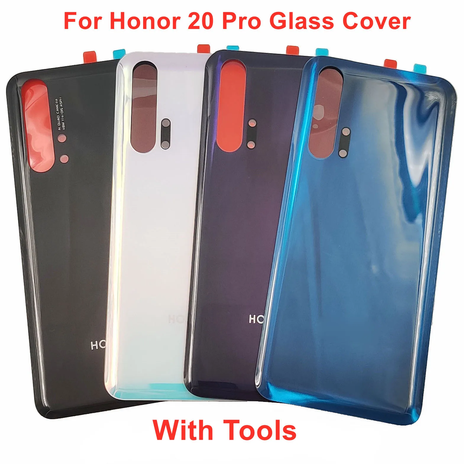 MoEx Premium Case + Lámina de protección Compatible con Honor 20 Pro