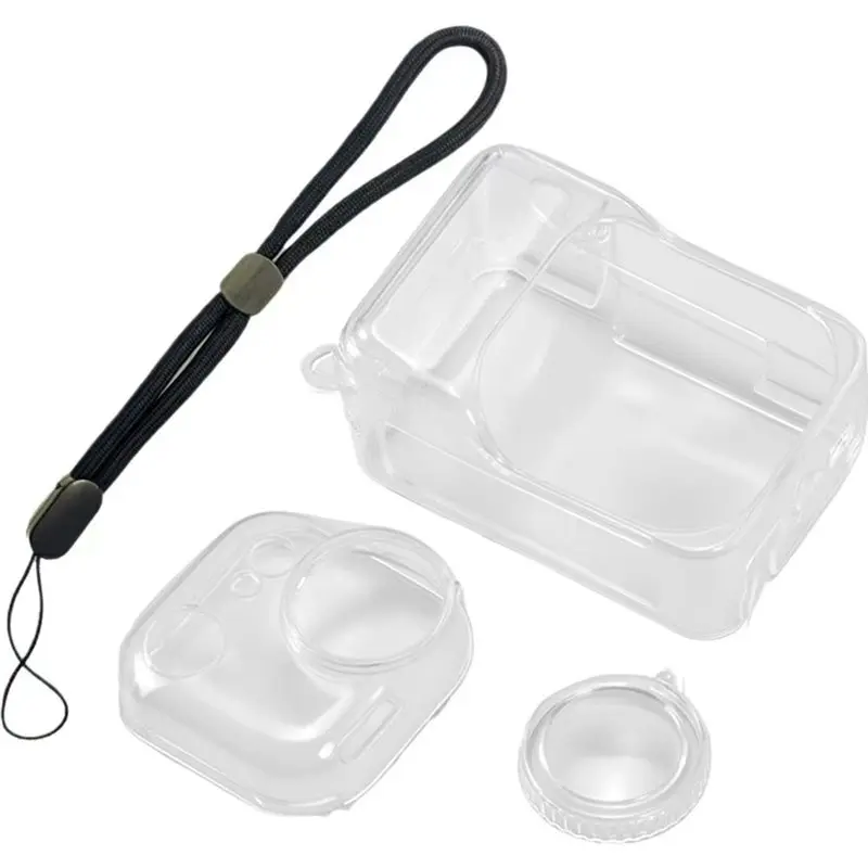 Étui pour caméra CABE pour GO Ultra, housse de protection en silicone antidérapante et antichoc avec capuchon d'objectif, accessoire pour caméra d'action