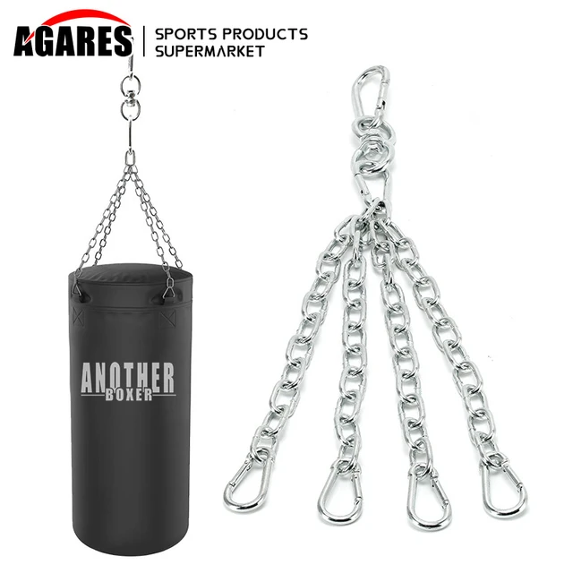 Heavy Duty MMA Boxing Heavy Bag Chain Punching Bag Hanger Chain 4 S-hooks  Fitness & Body Building Equipment Accessories - AliExpress