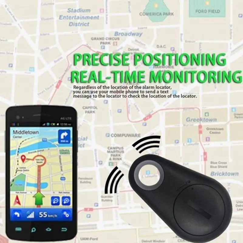 Key Locator Key Finder Wireless Wallet Tracking Finder Anti-Lost Car Locator Item With Security Fence For
