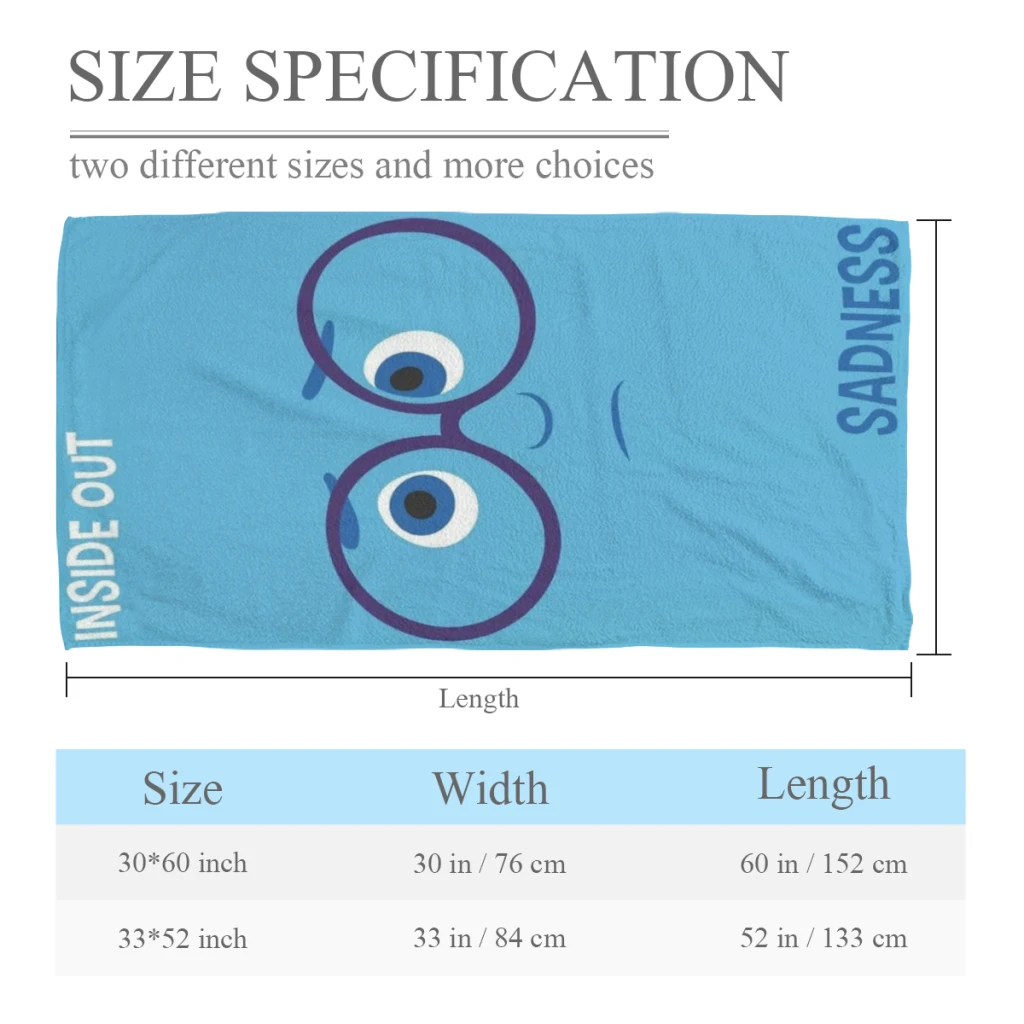 Mind emotions Beach Towel Poncho Summer Bathing Towels Cover-ups Quick Dry Sand Free Yoga Spa Gym Pool