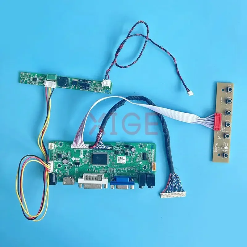 

LCD Controller Board Fit LM215WF3 LM215WF4 LM215WF9 LM215WFA Monitor DVI VGA HDMI-Compatible LVDS 30-Pin 21.5" 1920*1080 DIY Kit
