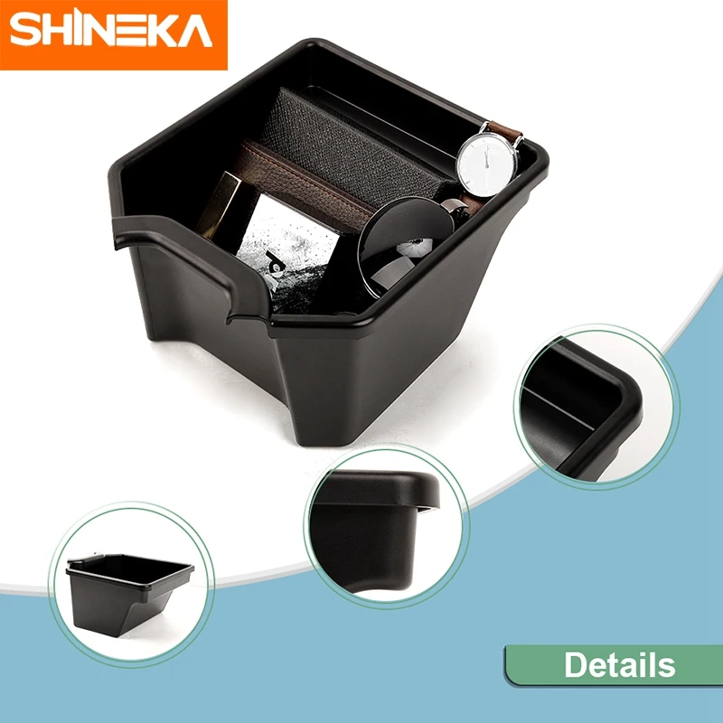 SHINEKA Car Rear Center Storage Box Organizer For Suzuki Jimny 2019 2020  2021 2022 2023 Up Interior Accessories Stowing Tidying - AliExpress