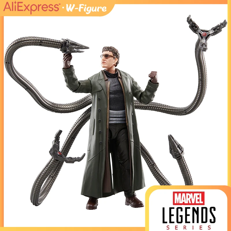 

Hasbro Marvel Legends Series Action Figure, Spider-Man, No Way Home, Doc Ock Deluxe Collectible, 6 ", Includes 4 Accessories