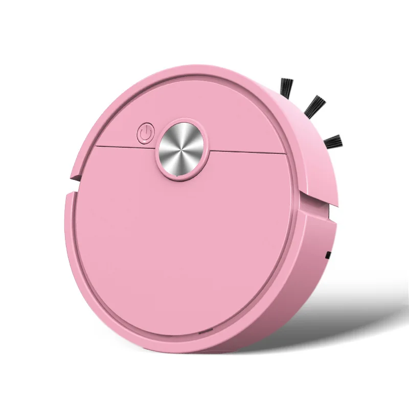 3 In 1 Smart Sweeping Robot Vacuum Cleaner Mopping Wireless Dragging Cleaning Sweep Floor for Home Office Hair Stubborn Dirt