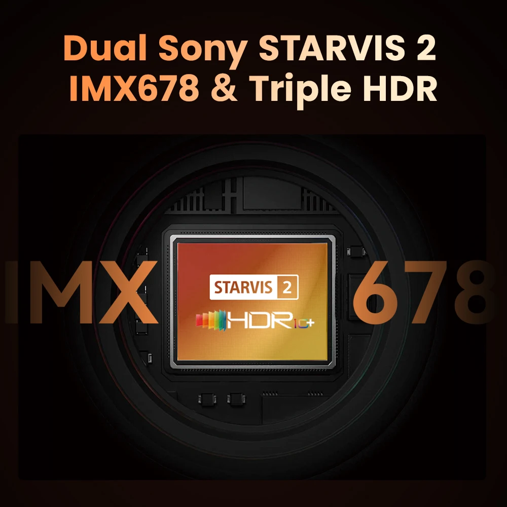 داش كام 3 قنوات أمامية وخلفية و داخلية DDPAI 4K Z9...