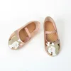 New Children Leather Shoes Cartoon Unicorn Princess Girls Party Dance Shoes Baby Student Flats Kids Performance Shoes Size 24-29 4